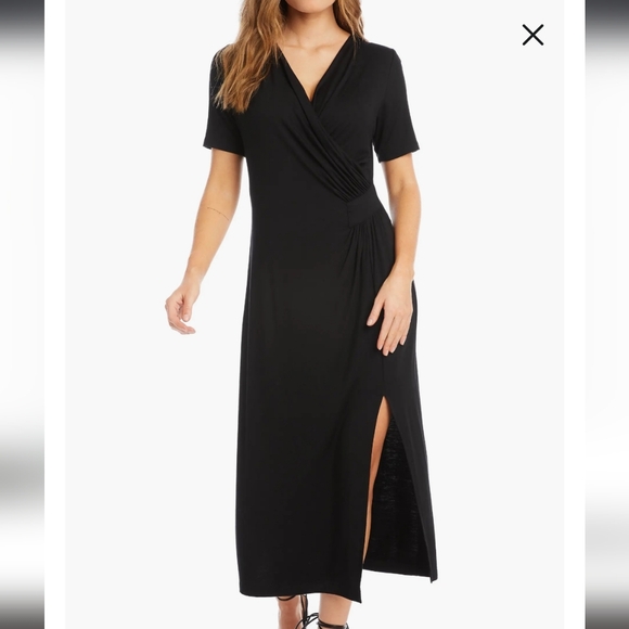 Karen Kane Elegant BlackDress - Picture 1 of 10